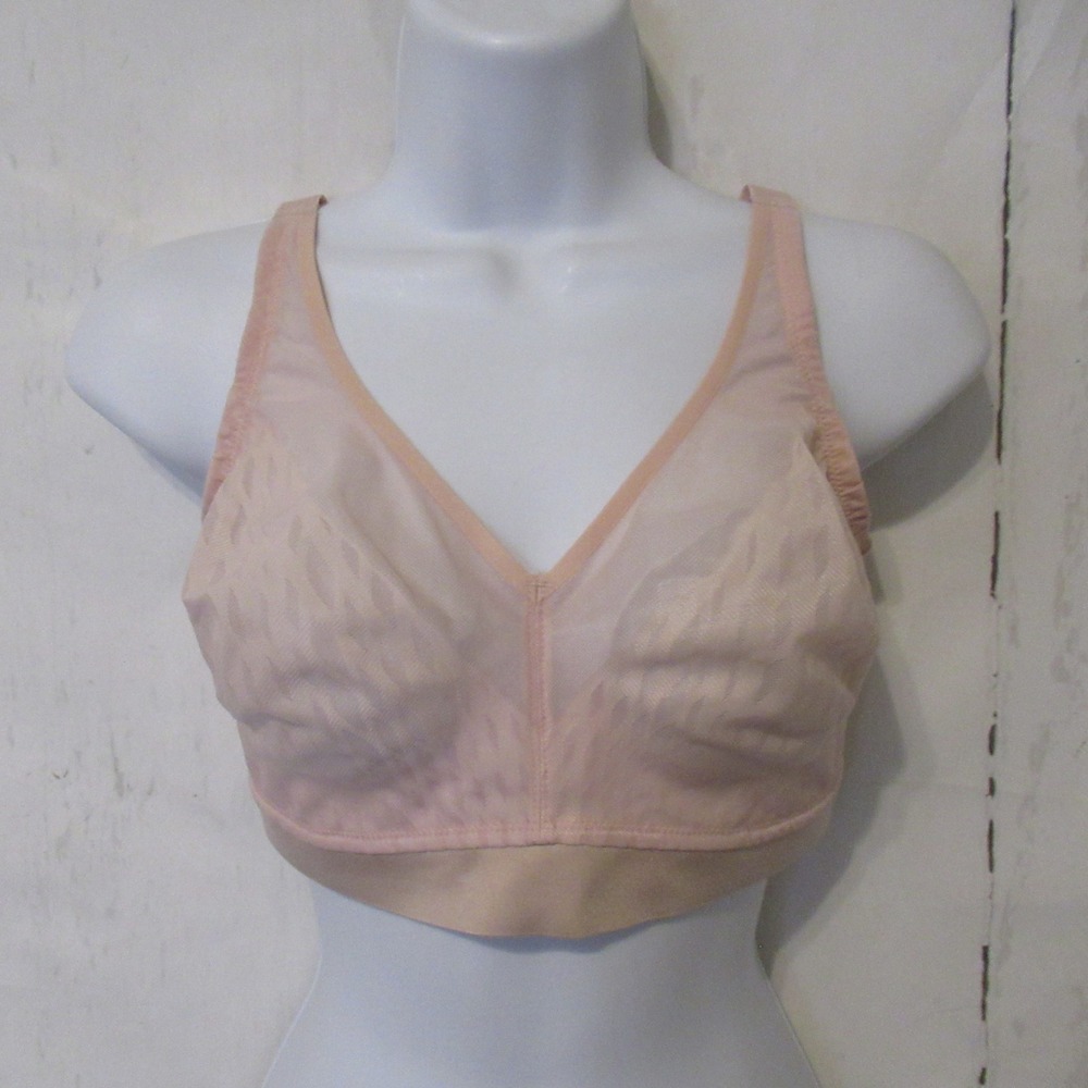 Wacoal Bra 36DDD Pink Elevated Allure Wire Free Wireless Bralette 852336